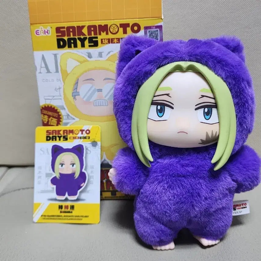 [BUNJANG] Sakamoto Days Labubu Shiba Plush / 사카모토 데이즈 라부부 인형 시시바