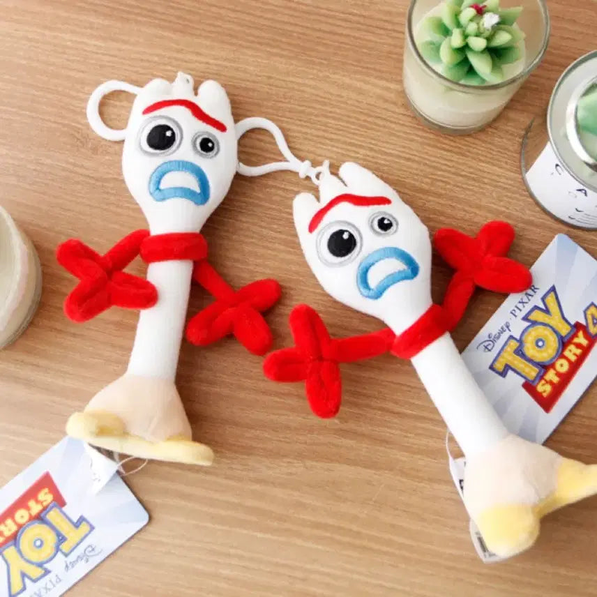 [BUNJANG] Toy Story Forky Plush Keychain / 토이스토리 포키 인형 키링