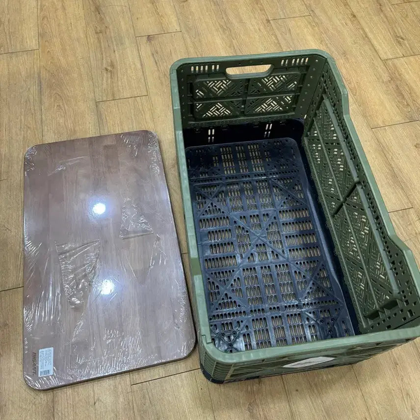 [BUNJANG] Bigant 90L Folding Storage Box with Tabletop / 빅앤트 90리터 폴딩박스