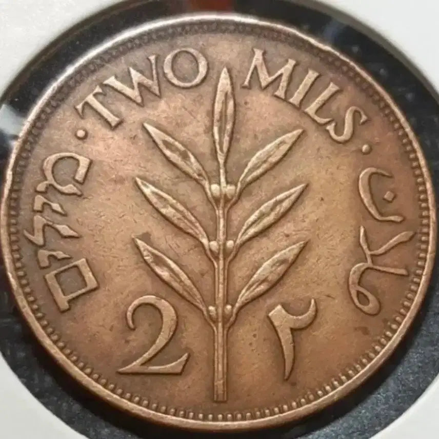 [BUNJANG] Palestine 1927 2 Mils Foreign Coin / 극희귀 팔레스타인 1927년 2밀.외국주화 주화 화폐 동전