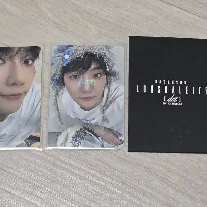 [BUNJANG] Baekhyun Rundelight Photocard Set / 백현 런달라이트 포토카드 2종 양도합니다~~