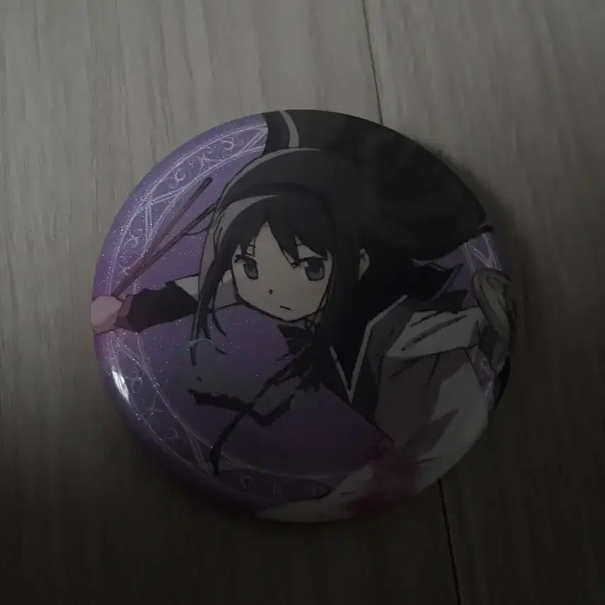 [BUNJANG] Puella Magi Madoka Magica Akemi Homura Can Badge / 마법소녀 마도카 마기카 아케메 호무라 캔뱃지