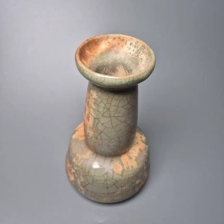 [BUNJANG] Song Dynasty Gayo Celadon Vase / 송대 가요 청자 회백유 반구병 출토품 중국도자기 골동품 수집품