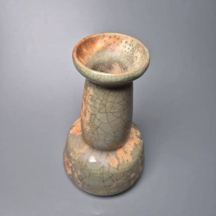 [BUNJANG] Song Dynasty Gayo Celadon Vase / 송대 가요 청자 회백유 반구병 출토품 중국도자기 골동품 수집품
