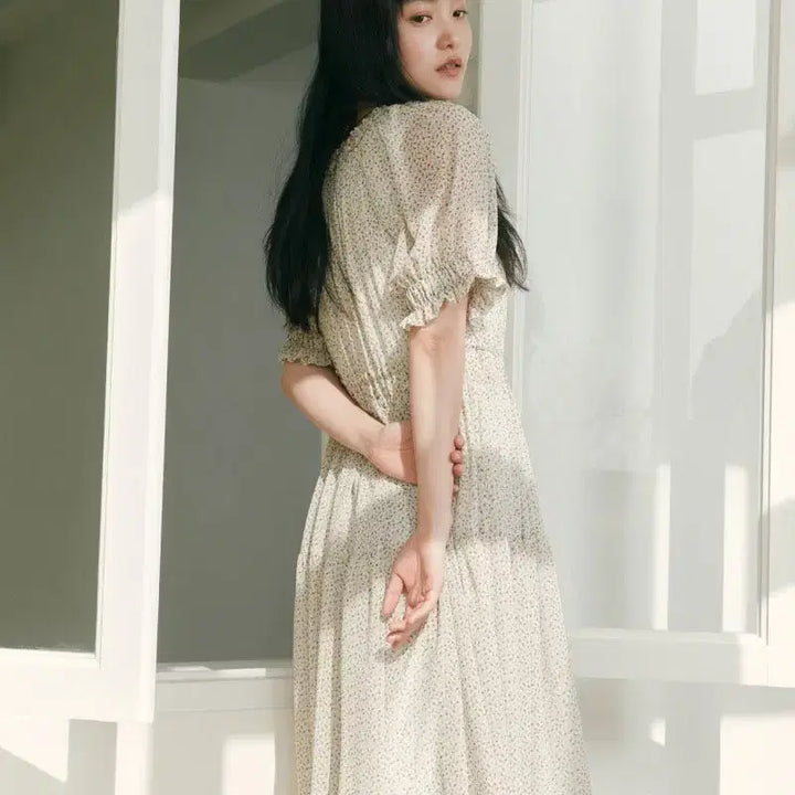 [BUNJANG] Thursday Island Floral Pattern Long Dress / 써스데이아일랜드 롱원피스 새제품급 s (55~66)