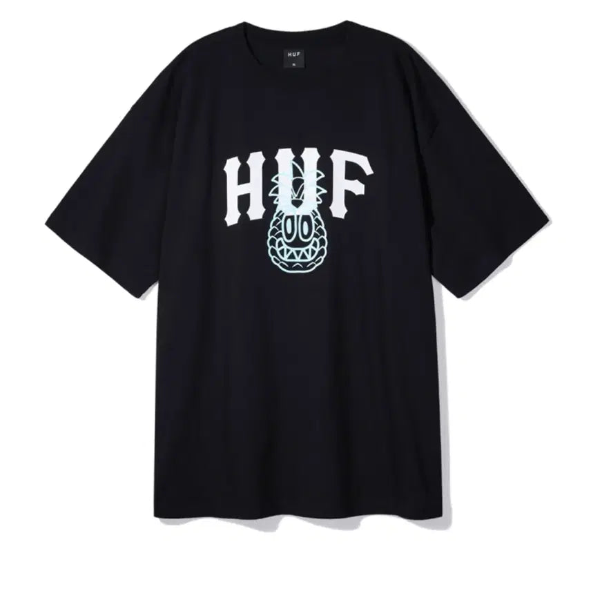 [BUNJANG] HUF Ready Pinnacle T-Shirt Black / [L] 허프 레디 피나클 티셔츠 블랙