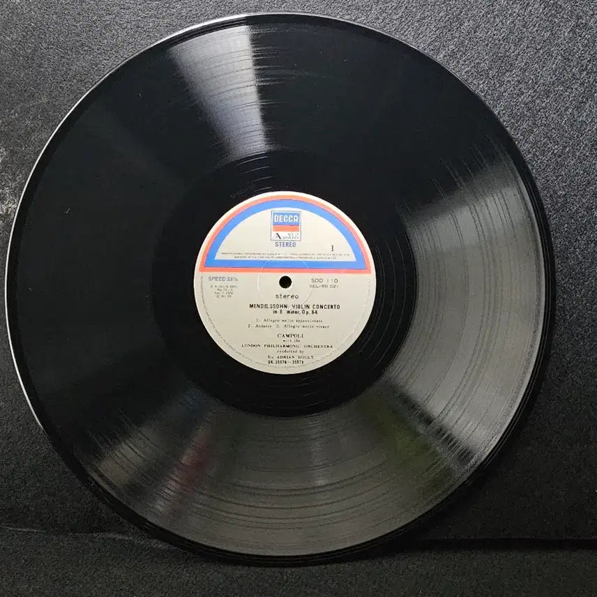 [SOLD OUT] 멘델스존 /브루흐 - 바이올린 협주곡 LP