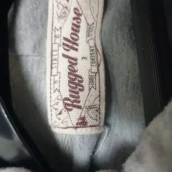 [BUNJANG] Rugged House Grey Hoodie / Rugged House 그레이 후드티