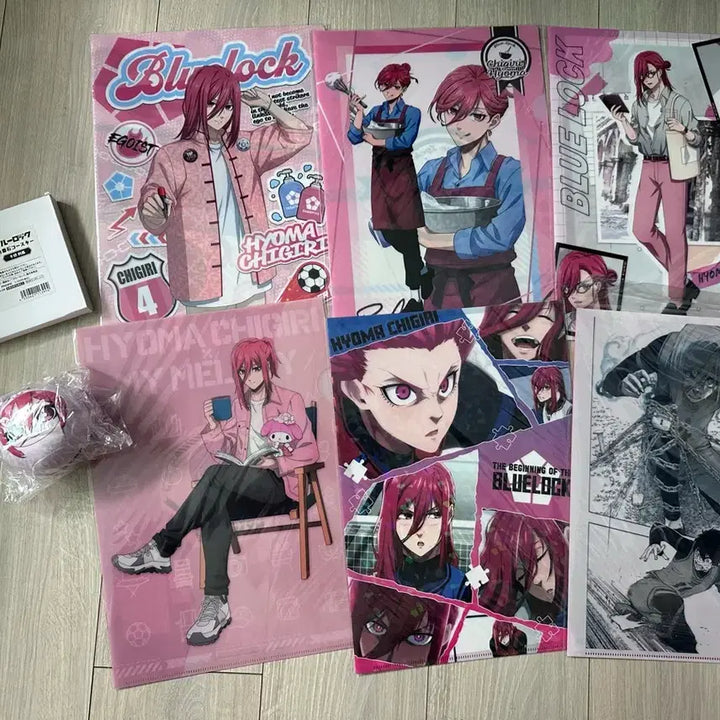 [BUNJANG] Blue Lock Chigiri Hyoma Clear File Coaster Manju / 7월 상품 정리 할인가 블루록 치기리 효마 클리어파일 컵받침 만쥬