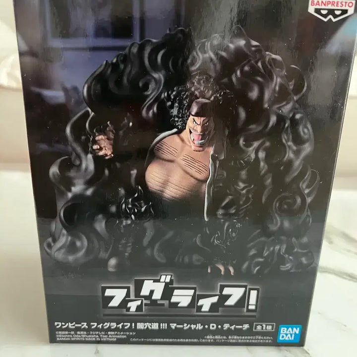 [BUNJANG] Banpresto One Piece Figuarts Blackbeard Figure / 반프레스토 원피스 피그라이프 검은수염 피규어 미개봉
