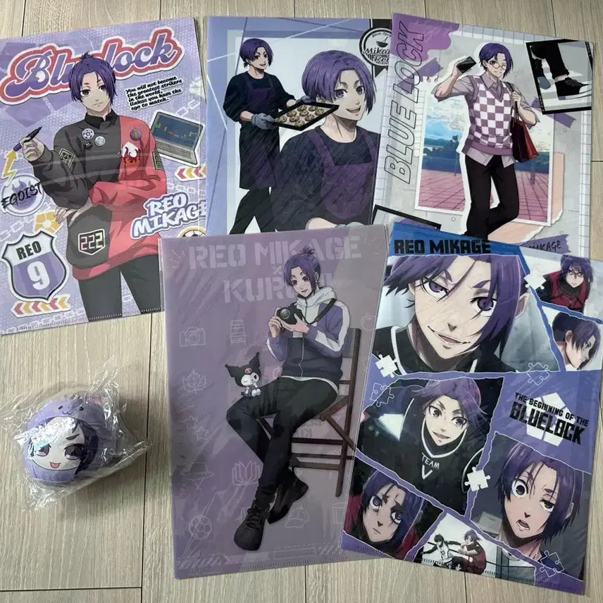 [BUNJANG] Blue Lock Mikage Reo Clear File / 블루록 미카게 레오 클리어파일