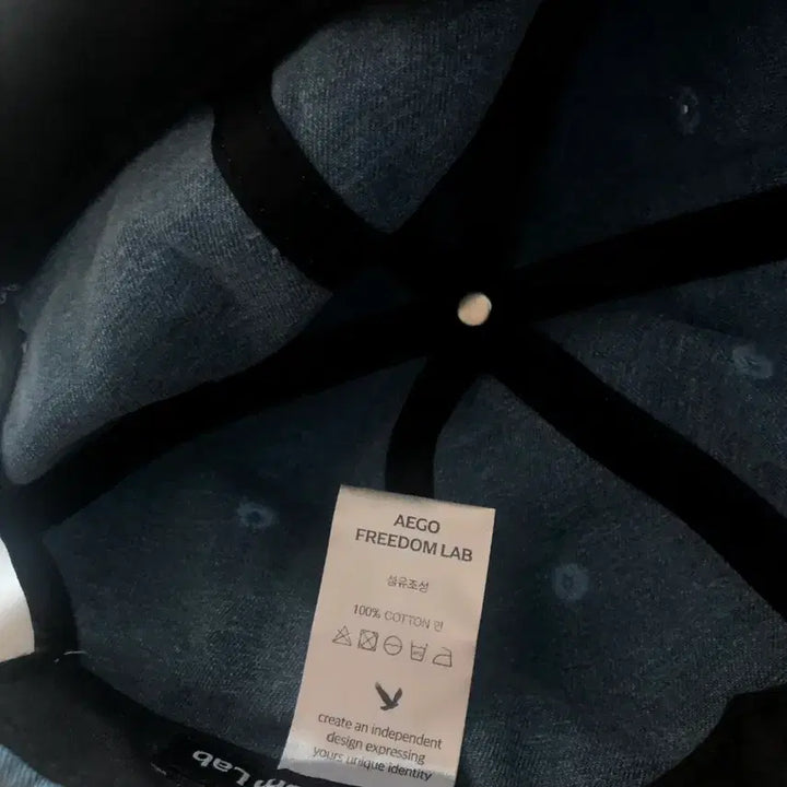 [BUNJANG] Freedom Lab Denim Ball Cap / 프리덤랩 볼캡 데님