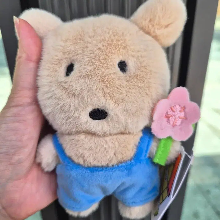 [BUNJANG] Potato Doll Strap with Blue Overalls / 깜자네 깜자인형키링
