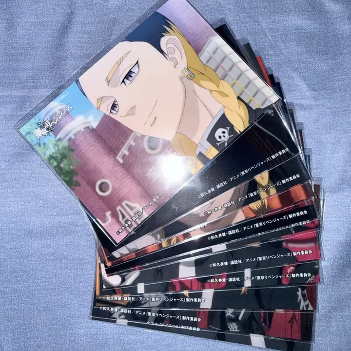 [BUNJANG] Tokyo Revengers Haitani Ran Japanese Seven-Eleven Bromide Set / 도쿄 리벤저스 하이타니 란 일본 세븐일레븐 브로마이드