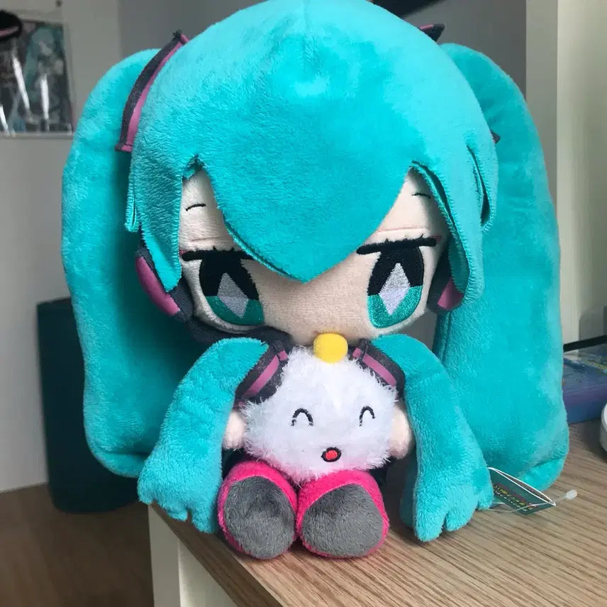 [BUNJANG] Hatsune Miku Plush Doll / 하츠네 미쿠 인형 솜인형 방꾸 미소녀 고전 타이토 누이구루미
