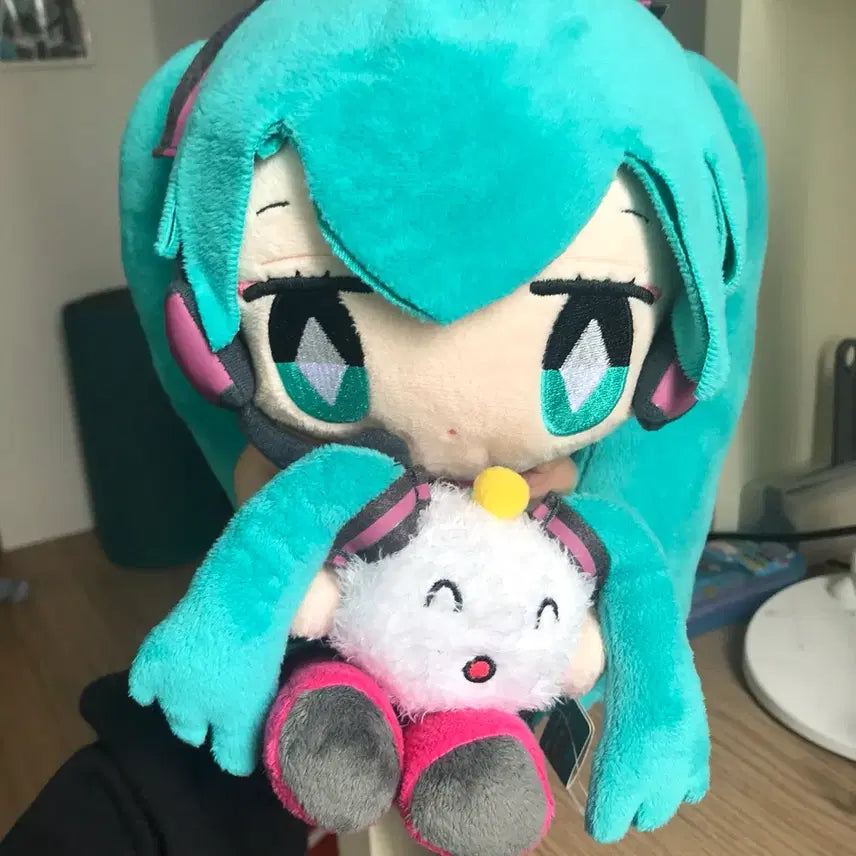 [BUNJANG] Hatsune Miku Plush Doll / 하츠네 미쿠 인형 솜인형 방꾸 미소녀 고전 타이토 누이구루미