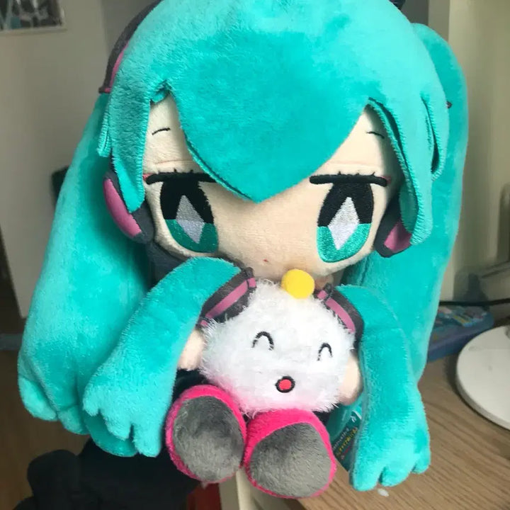 [BUNJANG] Hatsune Miku Plush Doll / 하츠네 미쿠 인형 솜인형 방꾸 미소녀 고전 타이토 누이구루미