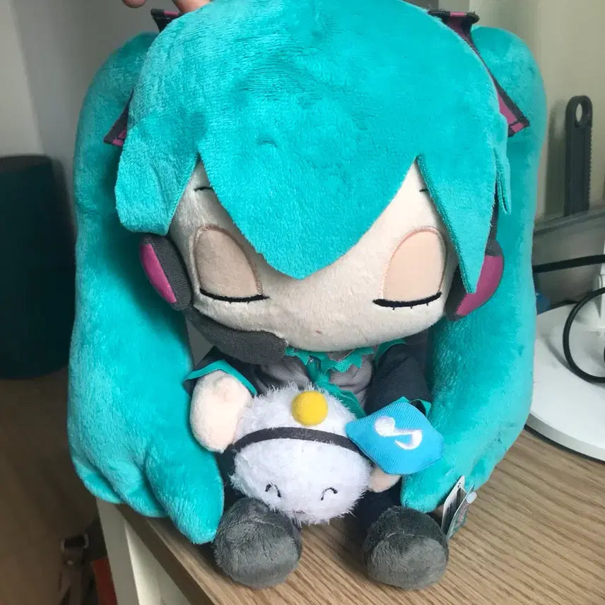 [BUNJANG] Hatsune Miku Plush Doll / 하츠네 미쿠 인형하츠네 미쿠 인형 솜인형 방꾸 미소녀 고전 타이토 누이구