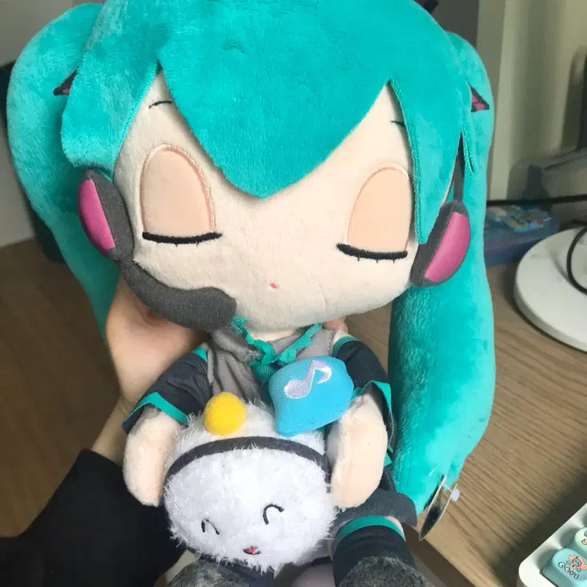 [BUNJANG] Hatsune Miku Plush Doll / 하츠네 미쿠 인형하츠네 미쿠 인형 솜인형 방꾸 미소녀 고전 타이토 누이구