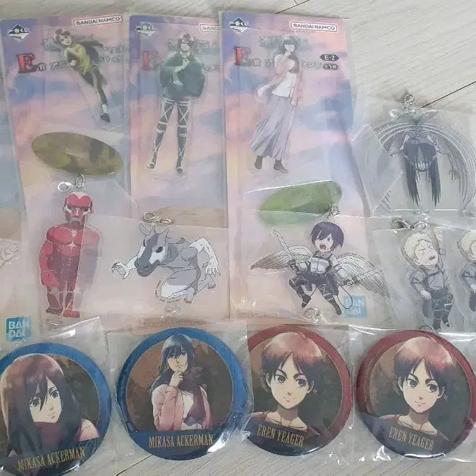 [BUNJANG] Attack on Titan Kuji H-Prize Bundle Set (Sealed) / 진격의 거인 쿠지 하위상 일괄 미개봉