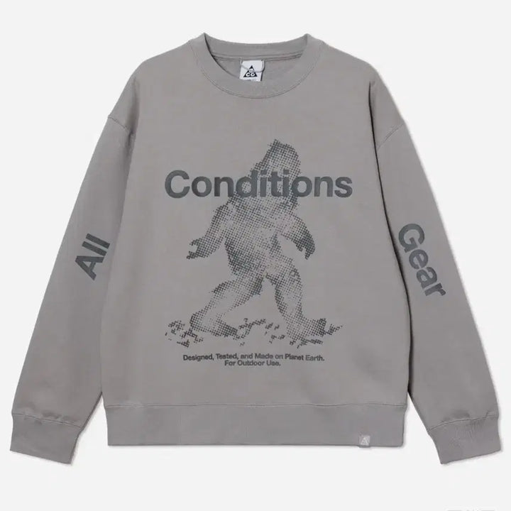 [BUNJANG] Nike ACG Therma-FIT Big Foot Tough Fleece Sweatshirt / 나이키 ACG 써마핏 빅풋 터프 플리스 맨투맨