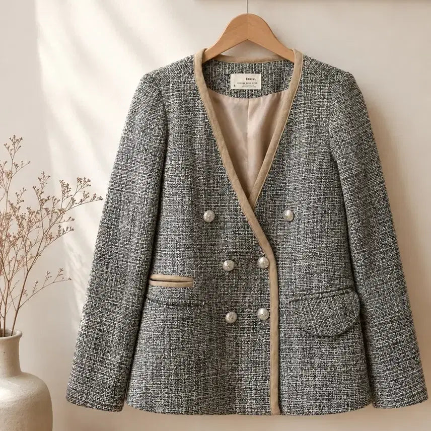 [BUNJANG] Designer Tweed Style Jacket / 디자이너 자켓 55 정도 사이즈