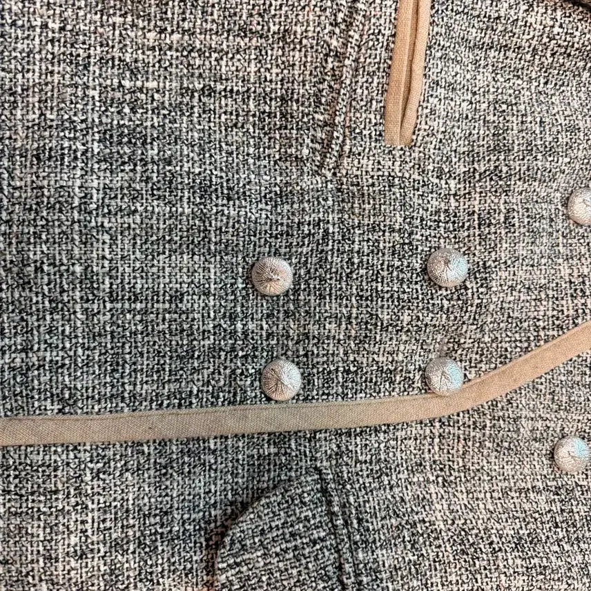 [BUNJANG] Designer Tweed Style Jacket / 디자이너 자켓 55 정도 사이즈