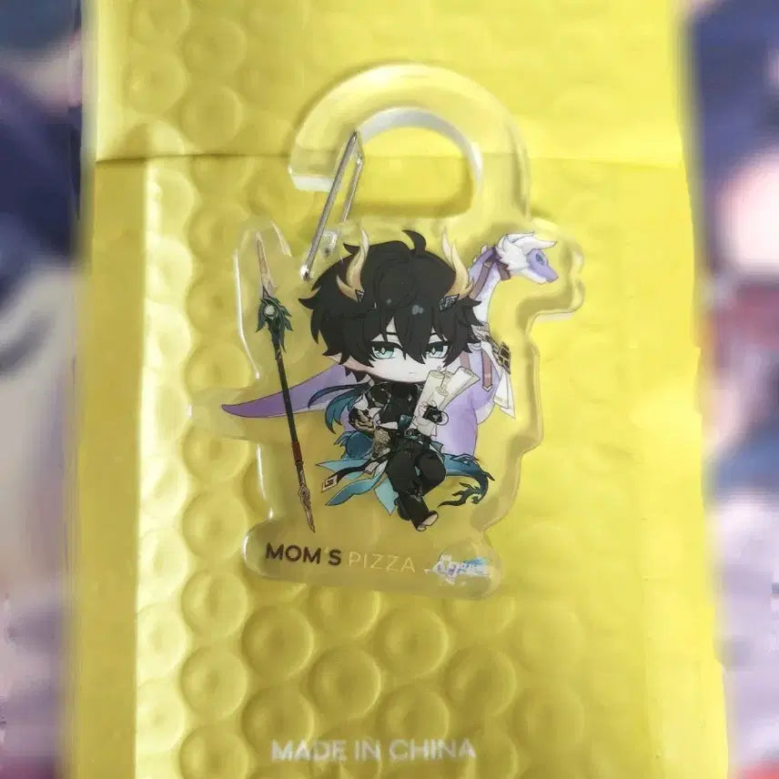 [BUNJANG] Honkai: Star Rail Dan Heng Epoch Acrylic Carabiner / 호요랜드 맘스터치 붕괴스타레일 단항 등황 아크릴 카라비너
