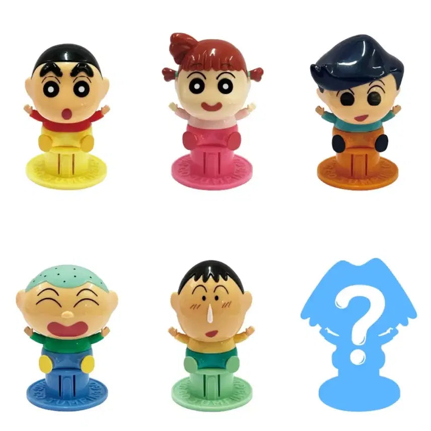 [BUNJANG] Crayon Shin-chan Random Jumping Figures (Shin-chan, Nene, Masao) / 짱구 랜덤 점핑 피규어(짱구, 유리, 맹구)