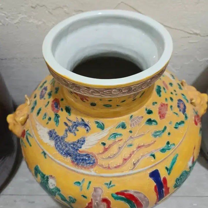 [BUNJANG] Cloisonné Vase / 중국도자기 법화채 관