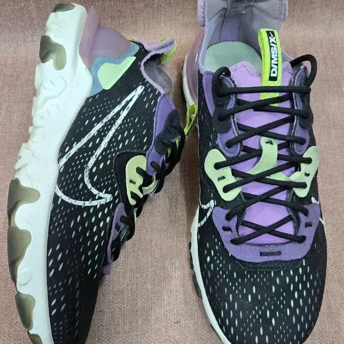 [BUNJANG] Nike React Vision "Gravity Purple Volt" Sneakers (270mm) / 나이키 270mm-  리액트 비전 그래비티 퍼플 볼트
