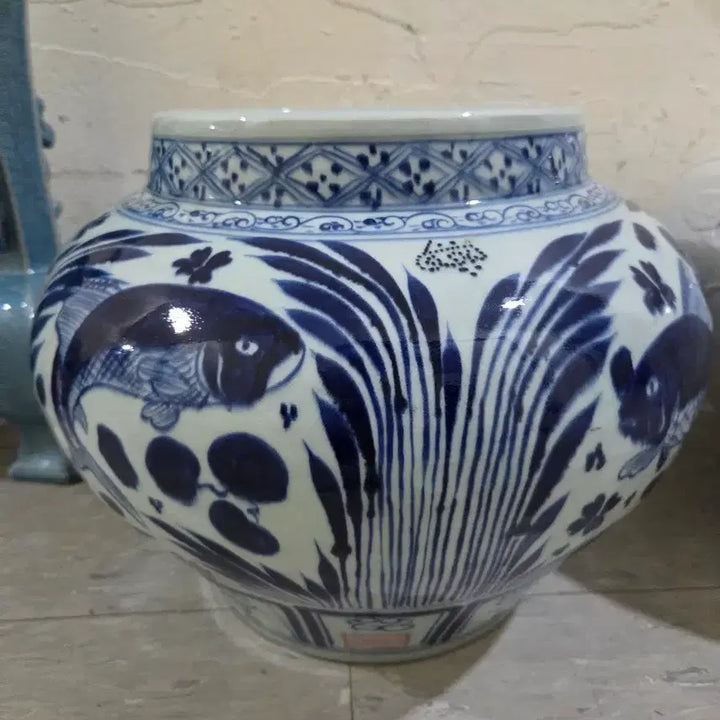 [SOLD OUT] 중국도자기 청화 청화관