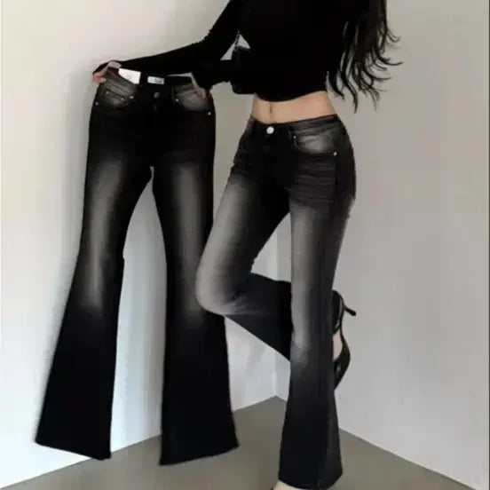 [BUNJANG] Lookatme Hip Pad Pants / 에이블리 룩캣미 골반뽕 패드 바지