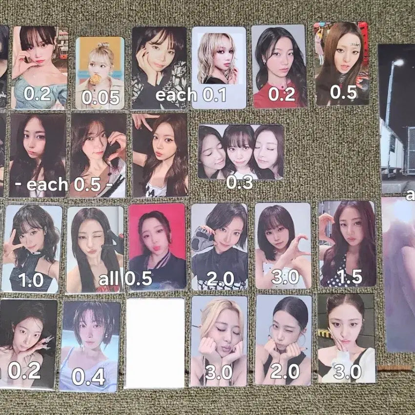 [BUNJANG] Le Sserafim VR Concert Photocard Postcard / 르세라핌 포카 vr 콘서트 공방 엽서 판매