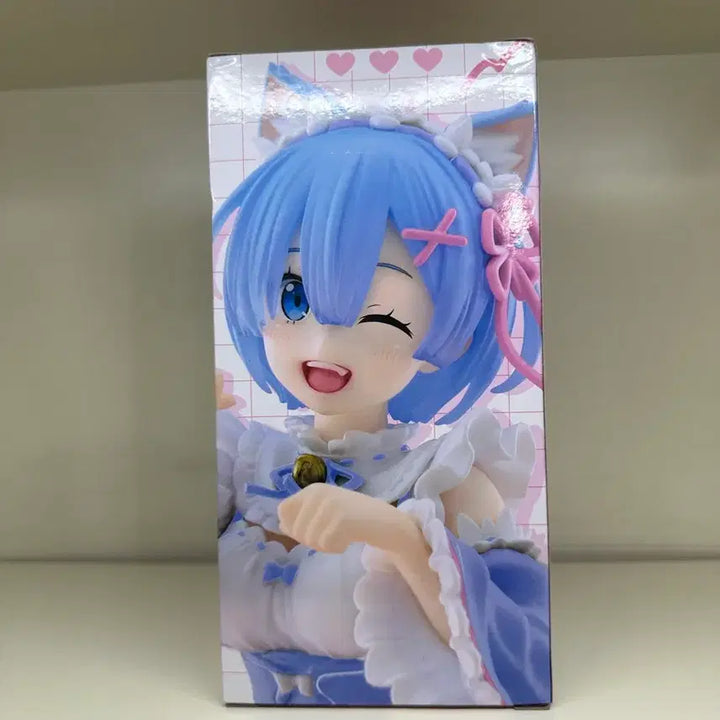[BUNJANG] Rem Nekomimi Maid Figure (Sealed) / [미개봉] [현물] 리제로 Re:제로 렘 네코미미 메이드 피규어