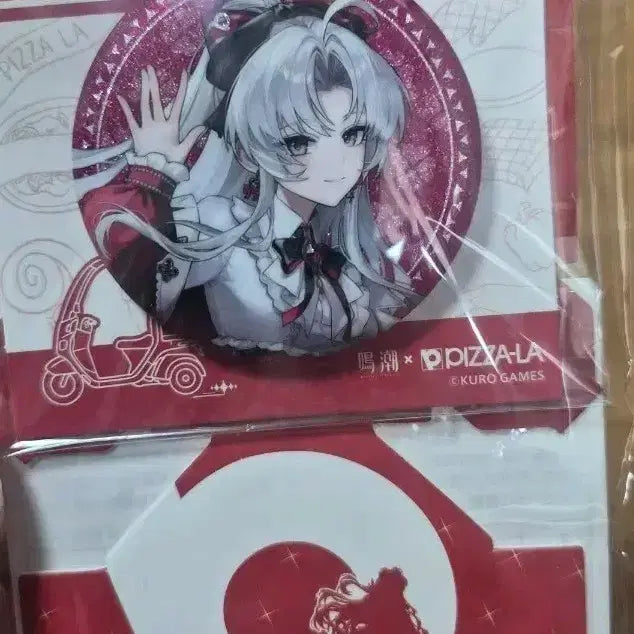 [BUNJANG] Mezzo Piano x Pizza-La Collaboration Can Badge / 명조 카를로타 pizza-la 콜라보 캔뱃지 팝니다