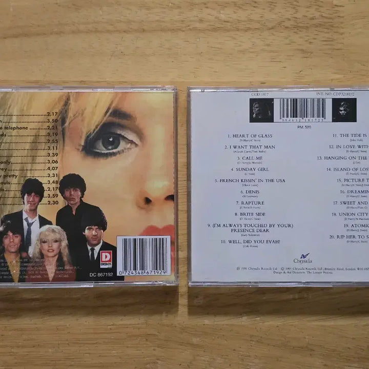 [BUNJANG] Blondie 2 CD Albums / CD 음반 BLONDIE 블론디 앨범 2장