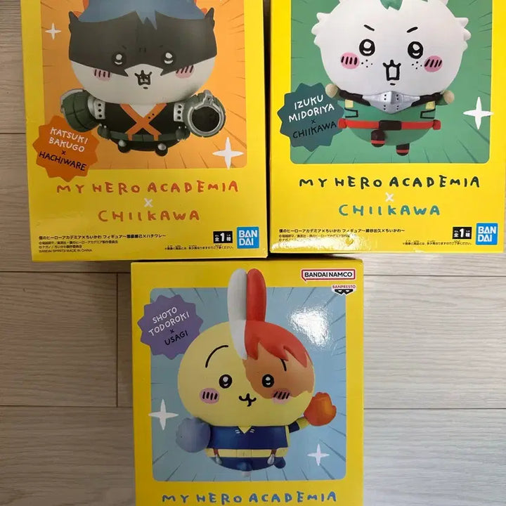 [BUNJANG] My Hero Academia x Chiikawa Collaboration Bundle (Sealed) / 미개봉,일괄) 나히아 치이카와 콜라보