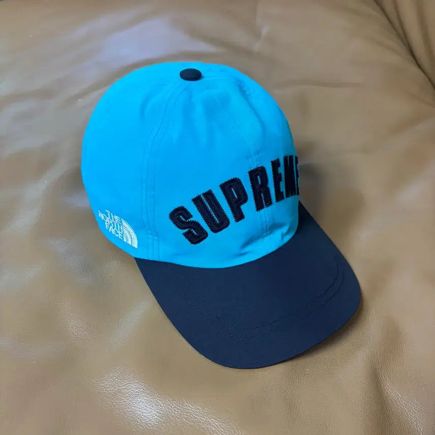 [BUNJANG] Supreme x The North Face Gore-Tex 6-Panel Ball Cap / 슈프림 노스페이스 고어텍스 6패널 볼캡 모자 아크 로고 틸 블랙