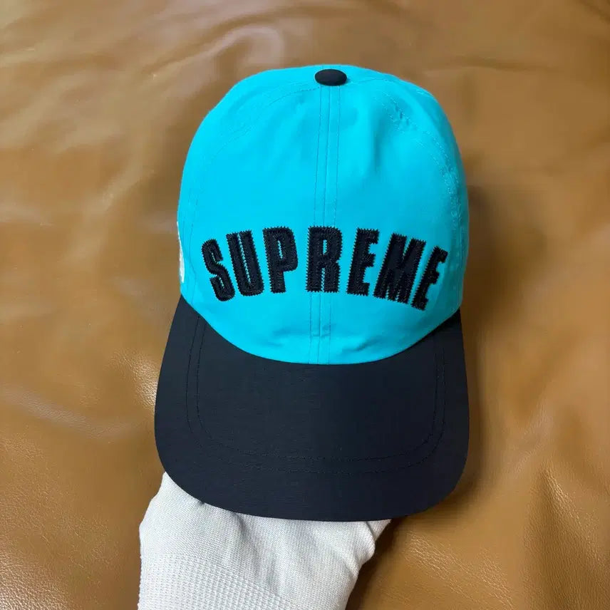 [BUNJANG] Supreme x The North Face Gore-Tex 6-Panel Ball Cap / 슈프림 노스페이스 고어텍스 6패널 볼캡 모자 아크 로고 틸 블랙
