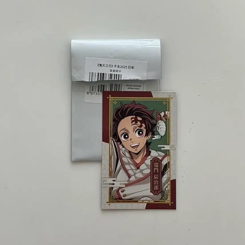[BUNJANG] Demon Slayer Tanjiro Kamado 2025 Year of the Snake Photocard / 귀멸의칼날 뱀의해 뱀띠 포토카드 탄지로