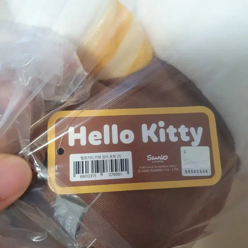 [BUNJANG] Sanrio Hello Kitty Cafe Worker Series Medium Plush / 귀여운 산리오 헬로키티 카페알바 시리즈 중형인형 새상품