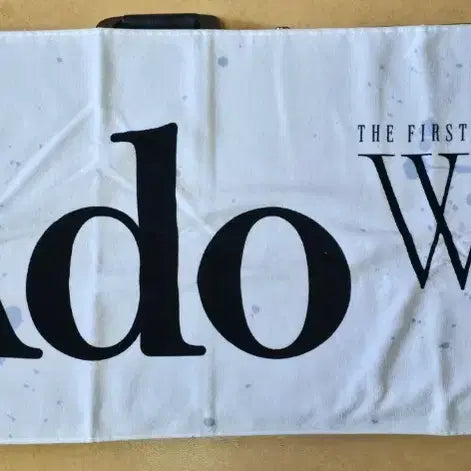 [BUNJANG] Ado 1st World Tour Wish Towel Slogan / Ado 아도 1st 월드투어 wish 타올 슬로건