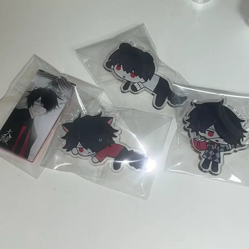 [BUNJANG] Ooe Shinbashi Gratte Keyring &amp; Unofficial Goods Clip / 오오에 신바시 그라떼 키링 및 비공굿 집게