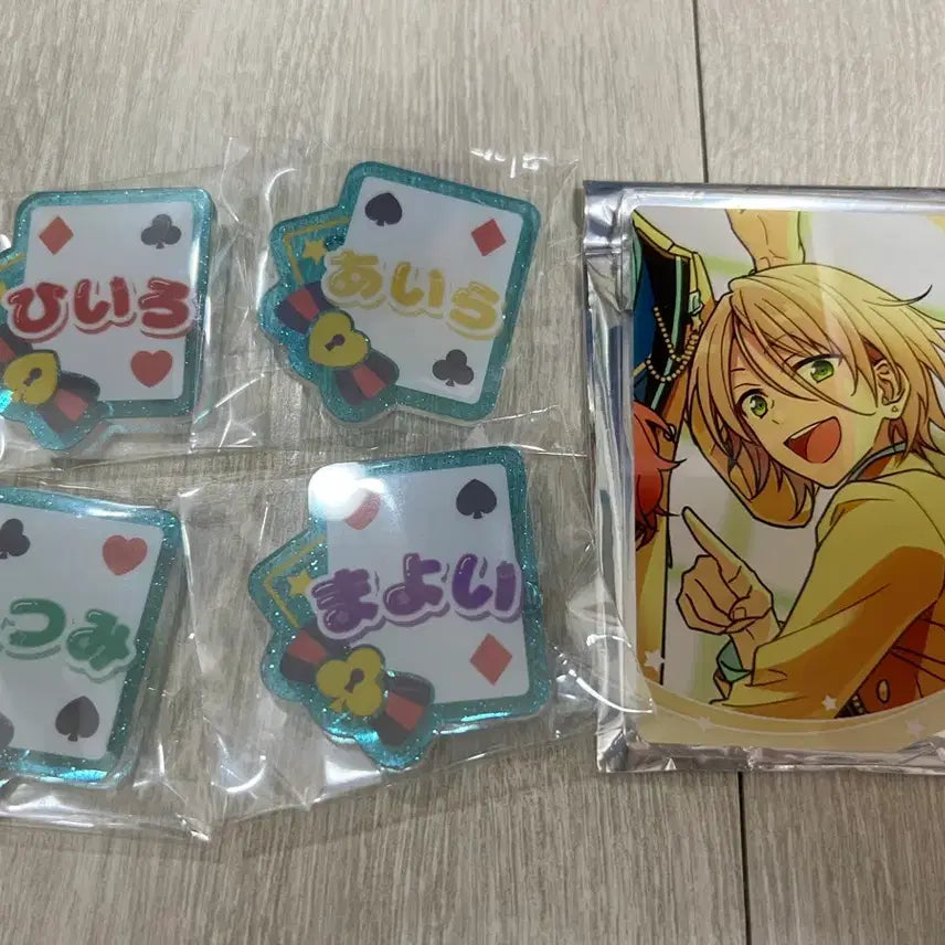 [BUNJANG] Ensemble Stars! Alkaloid Onamae Acrylic &amp; 5th Anniversary Aira Acrylic Set / 앙스타 알칼로이드 세트 판매