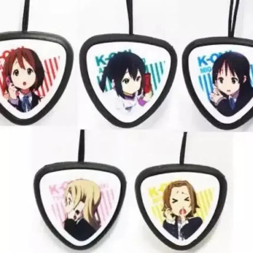 [BUNJANG] K-ON! Peak Touch Pen Strap Keychain Bundle Set / 케이온 피크 터치펜 스트랩 키링 일괄