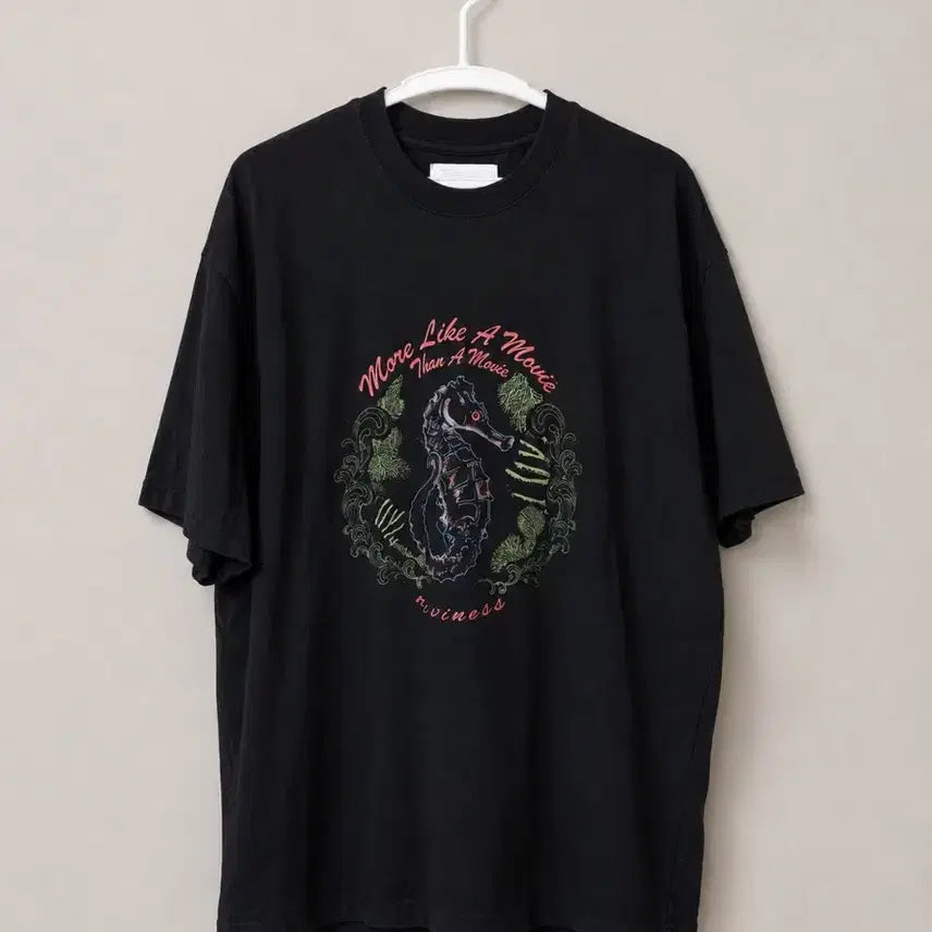 [BUNJANG] Wavy ness Seahorse Effect T-Shirt / [웨이비니스]Seahorse effect 티셔츠
