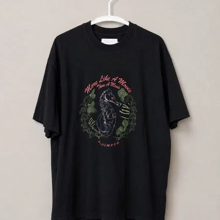 [BUNJANG] Wavy ness Seahorse Effect T-Shirt / [웨이비니스]Seahorse effect 티셔츠