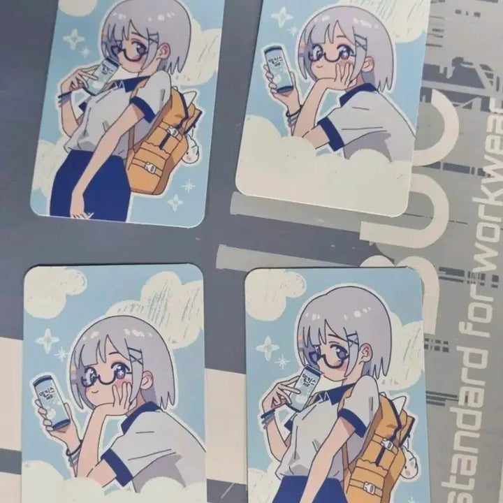 [BUNJANG] Stray Live Milkyis Uni Photocard Set (4 pcs) / 스텔라이브 밀키스 유니 포토카드 4장