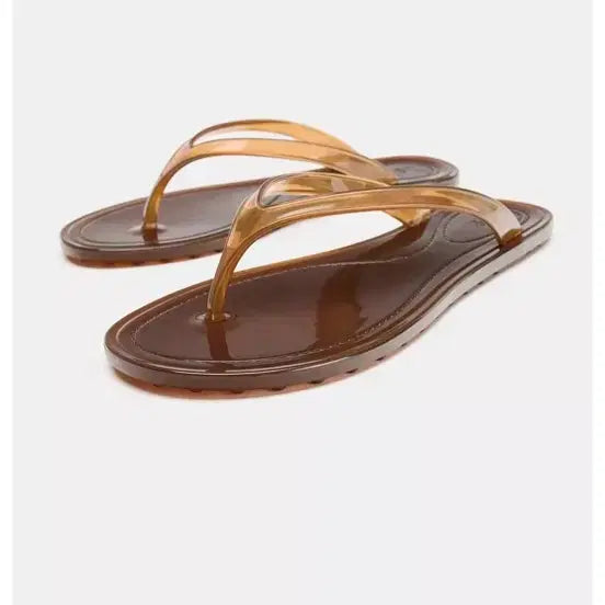 [BUNJANG] ZARA Jelly Thong Sandals / 자라 젤리토링 샌들 쪼리